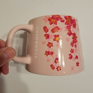 NWT Starbucks 2024 Limited Edition LATAM Cherry Blossom Ceramic Mug